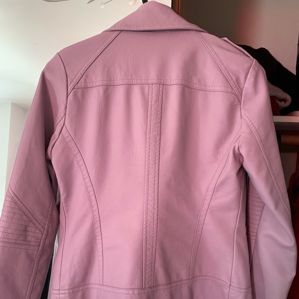 GUESS Leather Jacket - Picture 2 of 4
